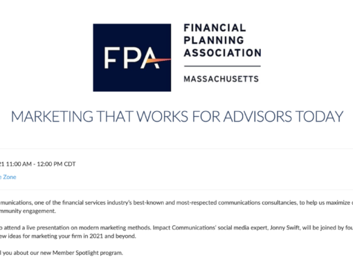 March 30: Marketing that Works for Advisors Today