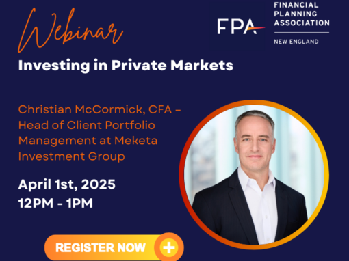 April 1: Meketa Webinar – Investing in Private Markets